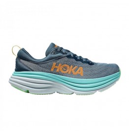 HOKA ΑΝΔΡΙΚΑ ΑΘΛΗΤΙΚΑ ΠΑΠΟΥΤΣΙΑ BONDI 8 1123202-RHD BLUE