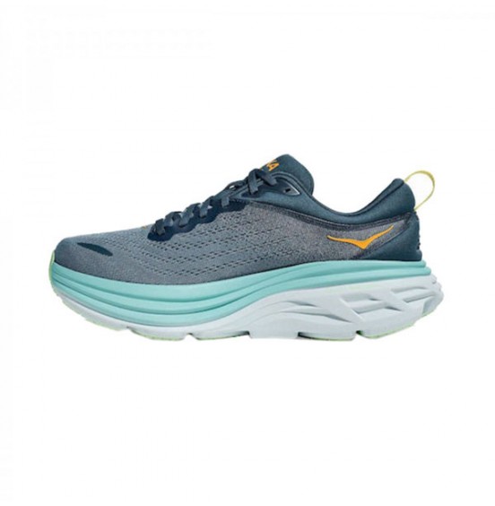 HOKA ΑΝΔΡΙΚΑ ΑΘΛΗΤΙΚΑ ΠΑΠΟΥΤΣΙΑ BONDI 8 1123202-RHD BLUE