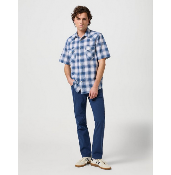 WRANGLER LARSTON 812 NAVY 112368492 SLIM TAPERED 