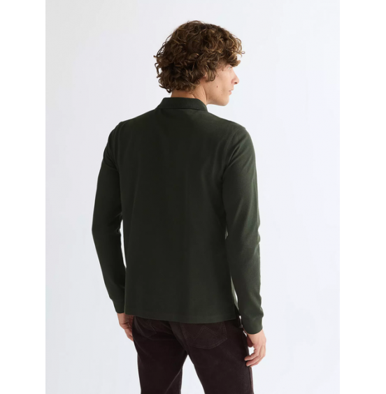WRANGLER POLO LONGSLEEVE SHIRT 112386873 ROSIN