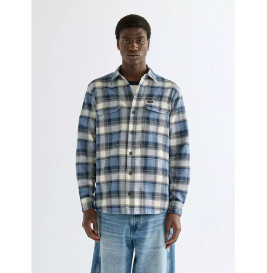 WRANGLER ΑΝΔΡΙΚΟ ΠΟΥΚΑΜΙΣΟ WESTERN UTILITY SHIRT 112386998 BERING SEA