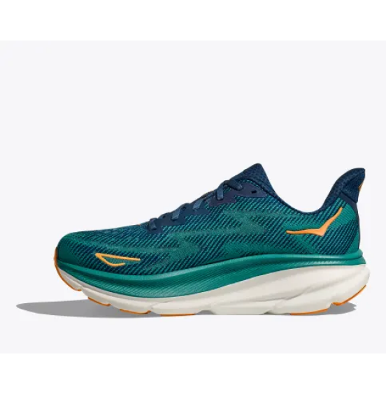 HOKA ΑΝΔΡΙΚΑ ΑΘΛΗΤΙΚΑ ΠΑΠΟΥΤΣΙΑ CLIFTON 9 1127895-MCN MIDNIGHT OCEANIC