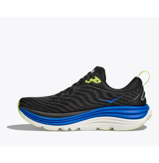 HOKA ΑΝΔΡΙΚΑ ΑΘΛΗΤΙΚΑ ΠΑΠΟΥΤΣΙΑ GAVIOTA 5 1127929-BTRC BLACK ELECTRIC COBALT