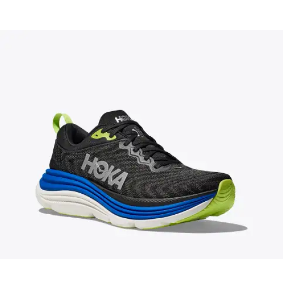 HOKA ΑΝΔΡΙΚΑ ΑΘΛΗΤΙΚΑ ΠΑΠΟΥΤΣΙΑ GAVIOTA 5 1127929-BTRC BLACK ELECTRIC COBALT
