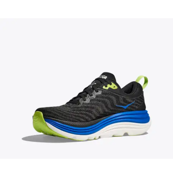 HOKA ΑΝΔΡΙΚΑ ΑΘΛΗΤΙΚΑ ΠΑΠΟΥΤΣΙΑ GAVIOTA 5 1127929-BTRC BLACK ELECTRIC COBALT