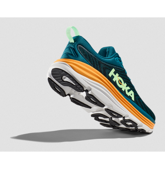 HOKA ΑΝΔΡΙΚΑ ΑΘΛΗΤΙΚΑ ΠΑΠΟΥΤΣΙΑ GAVIOTA 5 1127929-DLSH BLUE ORANGE