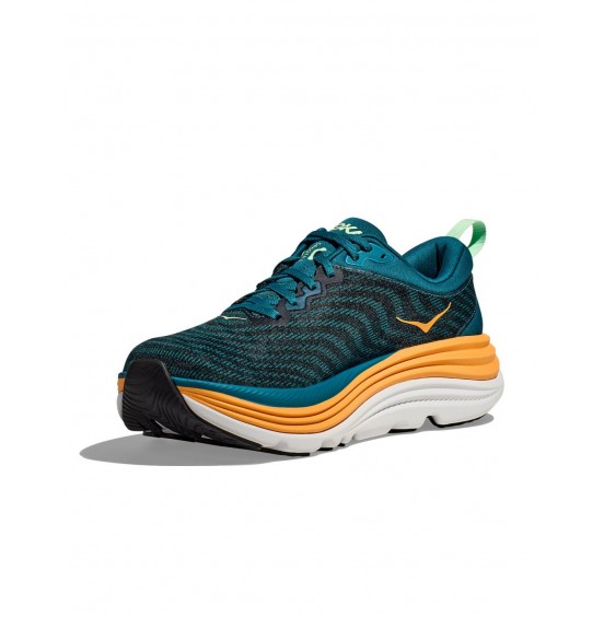 HOKA ΑΝΔΡΙΚΑ ΑΘΛΗΤΙΚΑ ΠΑΠΟΥΤΣΙΑ GAVIOTA 5 1127929-DLSH BLUE ORANGE
