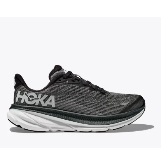 HOKA ΠΑΙΔΙΚΑ ΑΘΛΗΤΙΚΑ ΠΑΠΟΥΤΣΙΑ CLIFTON 9 1131170-BWHT BLACK WHITE