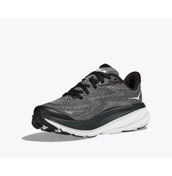 HOKA ΠΑΙΔΙΚΑ ΑΘΛΗΤΙΚΑ ΠΑΠΟΥΤΣΙΑ CLIFTON 9 1131170-BWHT BLACK WHITE