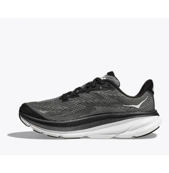 HOKA ΠΑΙΔΙΚΑ ΑΘΛΗΤΙΚΑ ΠΑΠΟΥΤΣΙΑ CLIFTON 9 1131170-BWHT BLACK WHITE