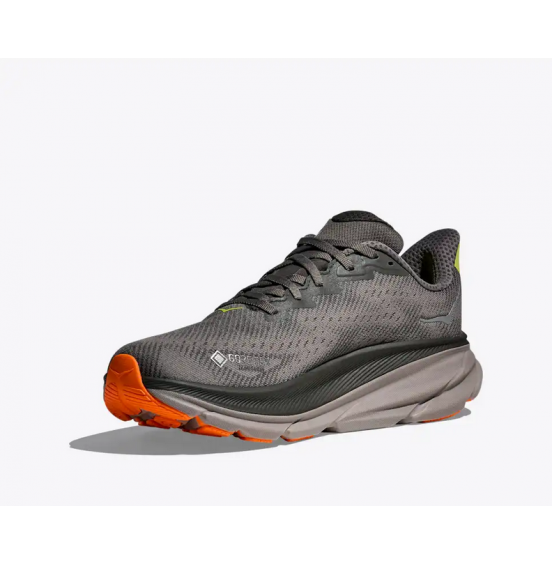 HOKA ΑΝΔΡΙΚΑ ΑΘΛΗΤΙΚΑ ΠΑΠΟΥΤΣΙΑ CLIFTON 9 GTX 1141470-ALTG ASPHALT GREY