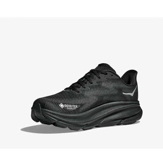 HOKA ΑΝΔΡΙΚΑ ΑΘΛΗΤΙΚΑ ΠΑΠΟΥΤΣΙΑ CLIFTON 9 GTX 1141470-BBLC BLACK