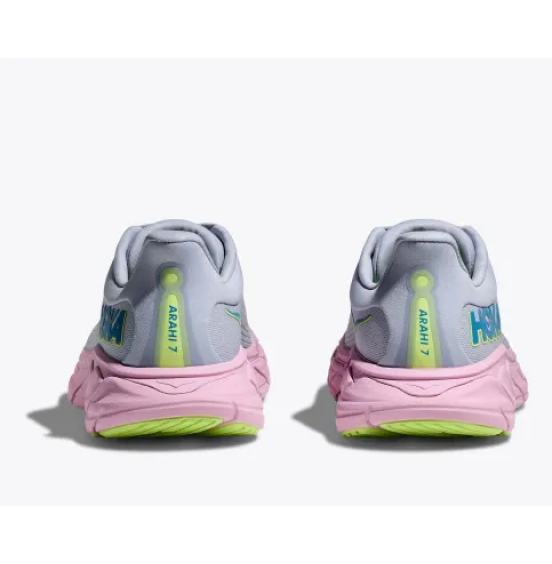 HOKA ΓΥΝΑΙΚΕΙΑ ΑΘΛΗΤΙΚΑ ΠΑΠΟΥΤΣΙΑ ARAHI 7 1147851-GLP GULL PINK TWILIGHT