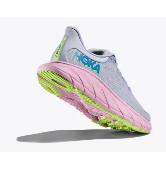HOKA ΓΥΝΑΙΚΕΙΑ ΑΘΛΗΤΙΚΑ ΠΑΠΟΥΤΣΙΑ ARAHI 7 1147851-GLP GULL PINK TWILIGHT