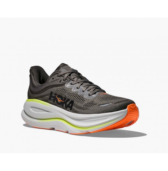 HOKA ΑΝΔΡΙΚΑ ΑΘΛΗΤΙΚΑ ΠΑΠΟΥΤΣΙΑ BONDI 9 1162011-ALTG ASPHALT GREY GRAVEL