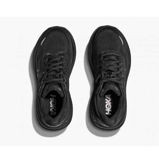 HOKA ΑΝΔΡΙΚΑ ΑΘΛΗΤΙΚΑ ΠΑΠΟΥΤΣΙΑ BONDI 9 1162011-BBLC BLACK