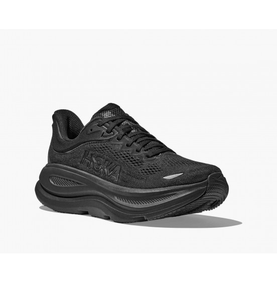 HOKA ΑΝΔΡΙΚΑ ΑΘΛΗΤΙΚΑ ΠΑΠΟΥΤΣΙΑ BONDI 9 1162011-BBLC BLACK