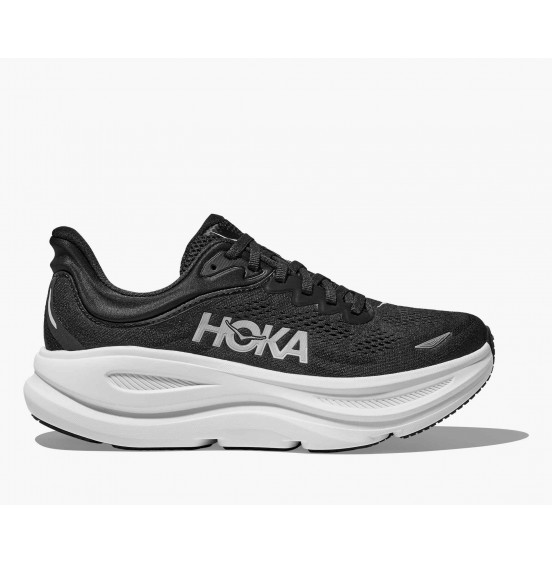 HOKA ΑΝΔΡΙΚΑ ΑΘΛΗΤΙΚΑ ΠΑΠΟΥΤΣΙΑ BONDI 9 1162011-BWHT BLACK WHITE