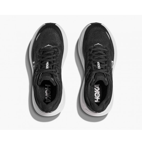 HOKA ΑΝΔΡΙΚΑ ΑΘΛΗΤΙΚΑ ΠΑΠΟΥΤΣΙΑ BONDI 9 1162011-BWHT BLACK WHITE