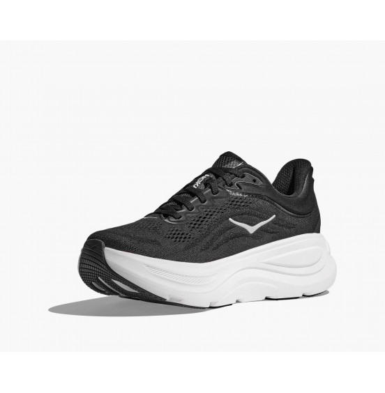 HOKA ΑΝΔΡΙΚΑ ΑΘΛΗΤΙΚΑ ΠΑΠΟΥΤΣΙΑ BONDI 9 1162011-BWHT BLACK WHITE