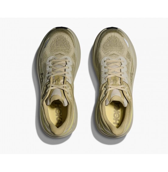 HOKA ΑΝΔΡΙΚΑ ΑΘΛΗΤΙΚΑ ΠΑΠΟΥΤΣΙΑ BONDI 9 1162011-GSSL GRASSLAND OYSTER MUSHROOM