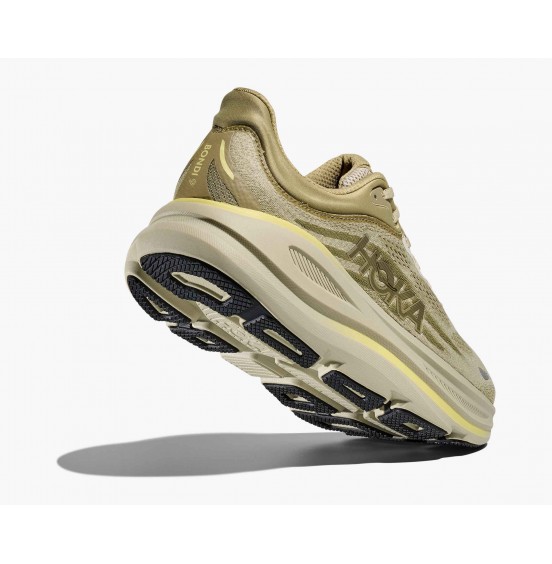 HOKA ΑΝΔΡΙΚΑ ΑΘΛΗΤΙΚΑ ΠΑΠΟΥΤΣΙΑ BONDI 9 1162011-GSSL GRASSLAND OYSTER MUSHROOM