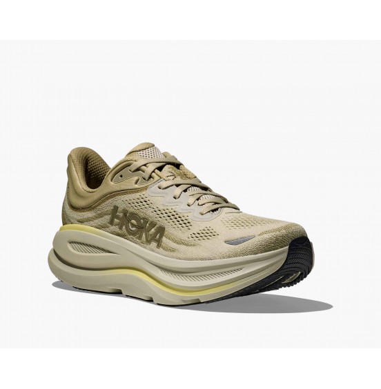 HOKA ΑΝΔΡΙΚΑ ΑΘΛΗΤΙΚΑ ΠΑΠΟΥΤΣΙΑ BONDI 9 1162011-GSSL GRASSLAND OYSTER MUSHROOM