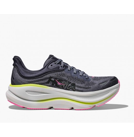 HOKA ΓΥΝΑΙΚΕΙΑ ΑΘΛΗΤΙΚΑ ΠΑΠΟΥΤΣΙΑ BONDI 9 1162012-CYG CHARCOAL GREY SKIES