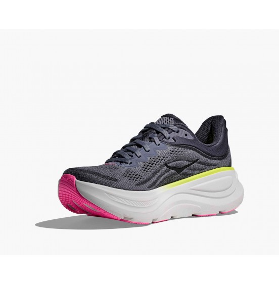 HOKA ΓΥΝΑΙΚΕΙΑ ΑΘΛΗΤΙΚΑ ΠΑΠΟΥΤΣΙΑ BONDI 9 1162012-CYG CHARCOAL GREY SKIES