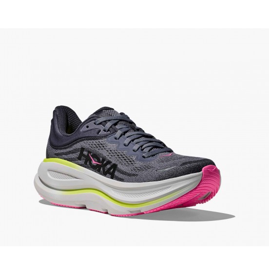 HOKA ΓΥΝΑΙΚΕΙΑ ΑΘΛΗΤΙΚΑ ΠΑΠΟΥΤΣΙΑ BONDI 9 1162012-CYG CHARCOAL GREY SKIES