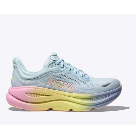 HOKA ΓΥΝΑΙΚΕΙΑ ΑΘΛΗΤΙΚΑ ΠΑΠΟΥΤΣΙΑ BONDI 9 1162012-GNGB GLIMMERING BLUE OVERCAST