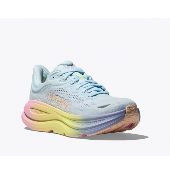 HOKA ΓΥΝΑΙΚΕΙΑ ΑΘΛΗΤΙΚΑ ΠΑΠΟΥΤΣΙΑ BONDI 9 1162012-GNGB GLIMMERING BLUE OVERCAST