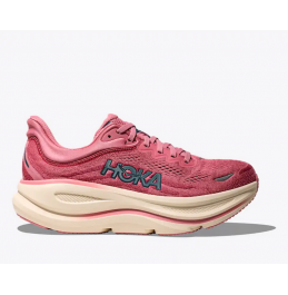 HOKA ΓΥΝΑΙΚΕΙΑ ΑΘΛΗΤΙΚΑ ΠΑΠΟΥΤΣΙΑ BONDI 9 1162012-LYC LINGONBERRY CRANBERRY