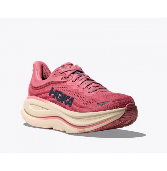 HOKA ΓΥΝΑΙΚΕΙΑ ΑΘΛΗΤΙΚΑ ΠΑΠΟΥΤΣΙΑ BONDI 9 1162012-LYC LINGONBERRY CRANBERRY