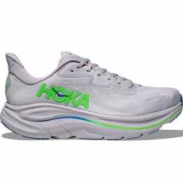 HOKA ΑΝΔΡΙΚΑ ΑΘΛΗΤΙΚΑ ΠΑΠΟΥΤΣΙΑ CLIFTON 10 1162030-AYNN ASS GREY NEON GREEN