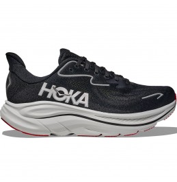 HOKA ΑΝΔΡΙΚΑ ΑΘΛΗΤΙΚΑ ΠΑΠΟΥΤΣΙΑ CLIFTON 10 1162030-BKSV BLACK SILVER