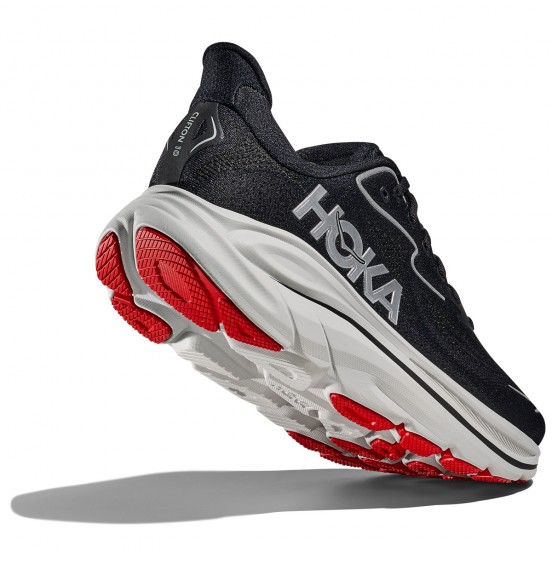 HOKA ΑΝΔΡΙΚΑ ΑΘΛΗΤΙΚΑ ΠΑΠΟΥΤΣΙΑ CLIFTON 10 1162030-BKSV BLACK SILVER