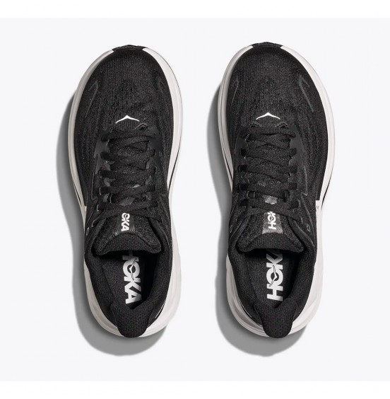 HOKA ΑΝΔΡΙΚΑ ΑΘΛΗΤΙΚΑ ΠΑΠΟΥΤΣΙΑ CLIFTON 10 1162030-BWHT BLACK WHITE