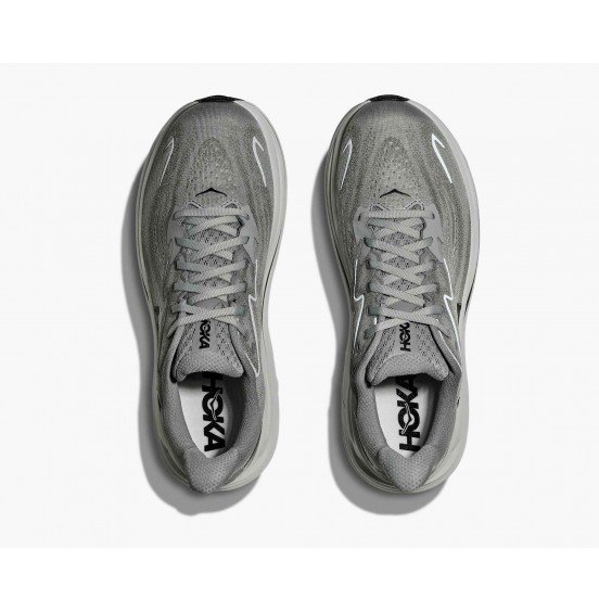 HOKA ΑΝΔΡΙΚΑ ΑΘΛΗΤΙΚΑ ΠΑΠΟΥΤΣΙΑ CLIFTON 10 1162030-GYST GALACTIC GREY ASTEROID