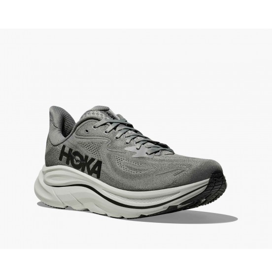 HOKA ΑΝΔΡΙΚΑ ΑΘΛΗΤΙΚΑ ΠΑΠΟΥΤΣΙΑ CLIFTON 10 1162030-GYST GALACTIC GREY ASTEROID