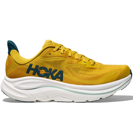 HOKA ΑΝΔΡΙΚΑ ΑΘΛΗΤΙΚΑ ΠΑΠΟΥΤΣΙΑ CLIFTON 10 1162030-YDT YELLOW GOLD