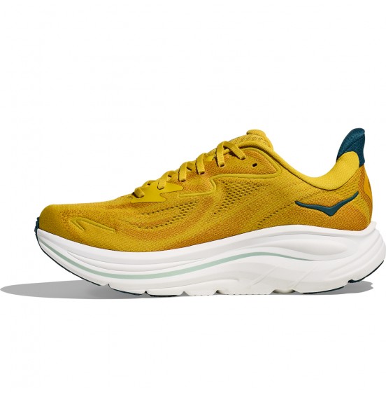 HOKA ΑΝΔΡΙΚΑ ΑΘΛΗΤΙΚΑ ΠΑΠΟΥΤΣΙΑ CLIFTON 10 1162030-YDT YELLOW GOLD