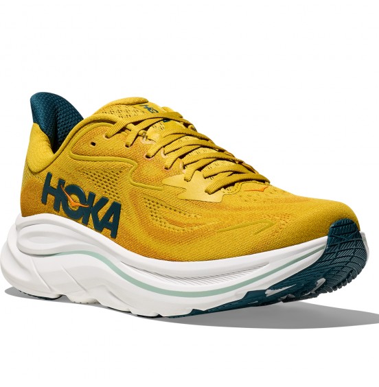 HOKA ΑΝΔΡΙΚΑ ΑΘΛΗΤΙΚΑ ΠΑΠΟΥΤΣΙΑ CLIFTON 10 1162030-YDT YELLOW GOLD