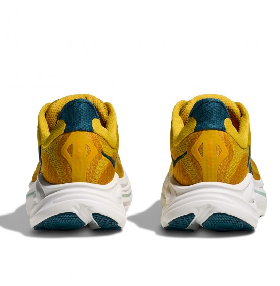 HOKA ΑΝΔΡΙΚΑ ΑΘΛΗΤΙΚΑ ΠΑΠΟΥΤΣΙΑ CLIFTON 10 1162030-YDT YELLOW GOLD