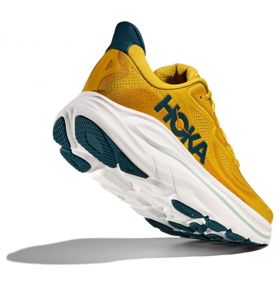 HOKA ΑΝΔΡΙΚΑ ΑΘΛΗΤΙΚΑ ΠΑΠΟΥΤΣΙΑ CLIFTON 10 1162030-YDT YELLOW GOLD