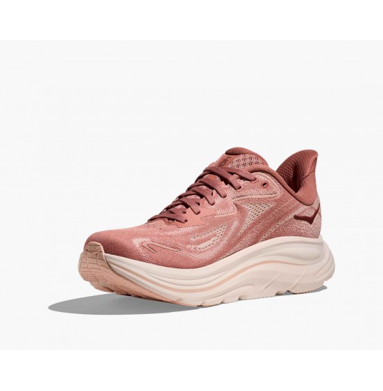 HOKA ΓΥΝΑΙΚΕΙΑ ΑΘΛΗΤΙΚΑ ΠΑΠΟΥΤΣΙΑ CLIFTON 10 1162031-BHRS BLUSH ROSE LATTE