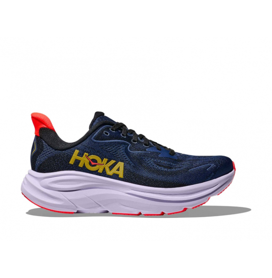 HOKA ΓΥΝΑΙΚΕΙΑ ΑΘΛΗΤΙΚΑ ΠΑΠΟΥΤΣΙΑ CLIFTON 10 1162031-MLST MIDNIGHT BLUE STARLIGHT GLOW