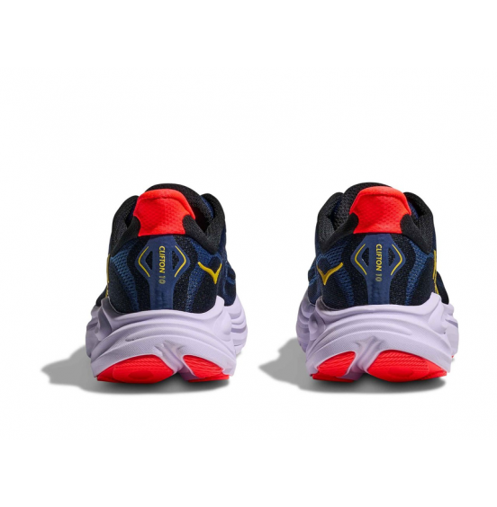 HOKA ΓΥΝΑΙΚΕΙΑ ΑΘΛΗΤΙΚΑ ΠΑΠΟΥΤΣΙΑ CLIFTON 10 1162031-MLST MIDNIGHT BLUE STARLIGHT GLOW