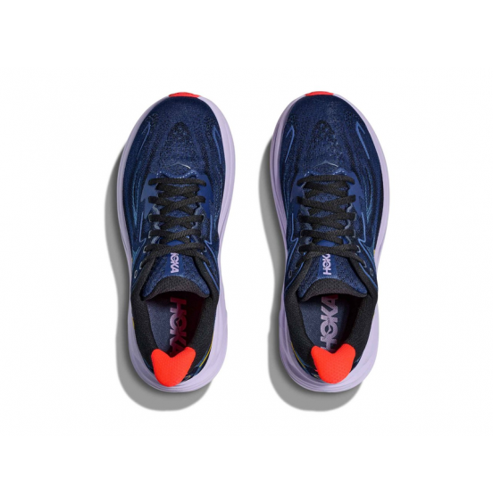 HOKA ΓΥΝΑΙΚΕΙΑ ΑΘΛΗΤΙΚΑ ΠΑΠΟΥΤΣΙΑ CLIFTON 10 1162031-MLST MIDNIGHT BLUE STARLIGHT GLOW
