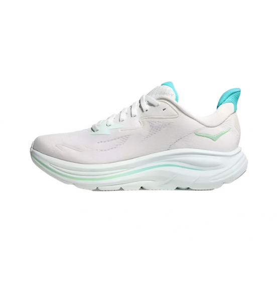 HOKA ΓΥΝΑΙΚΕΙΑ ΑΘΛΗΤΙΚΑ ΠΑΠΟΥΤΣΙΑ CLIFTON 10 1162031-WTCL WHITE CIELO